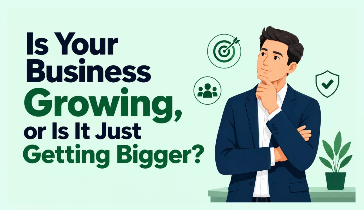 Is Your Business Growing, or Is It Just Getting Bigger?